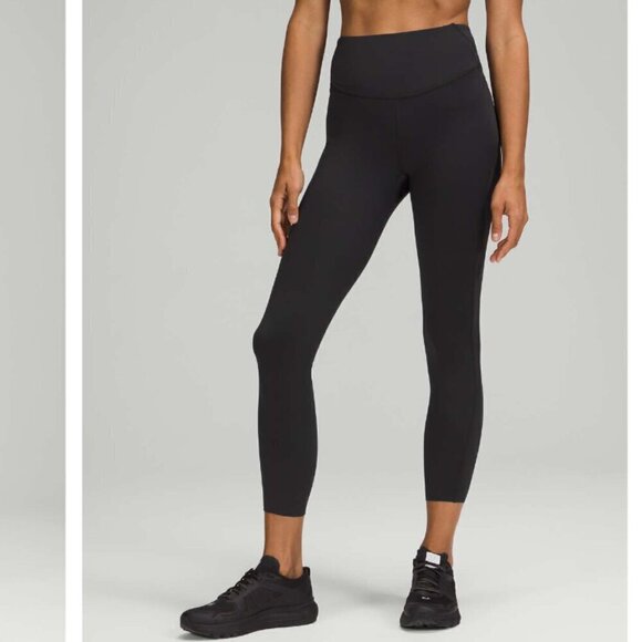 Lululemon | Base Pace High-Rise Tight 25" Leggings Nulux Black Size 2 - Picture 2 of 10